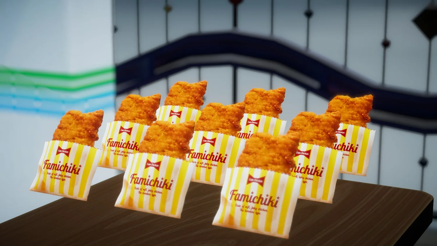 Interactive Virtual Famichiki in VRChat