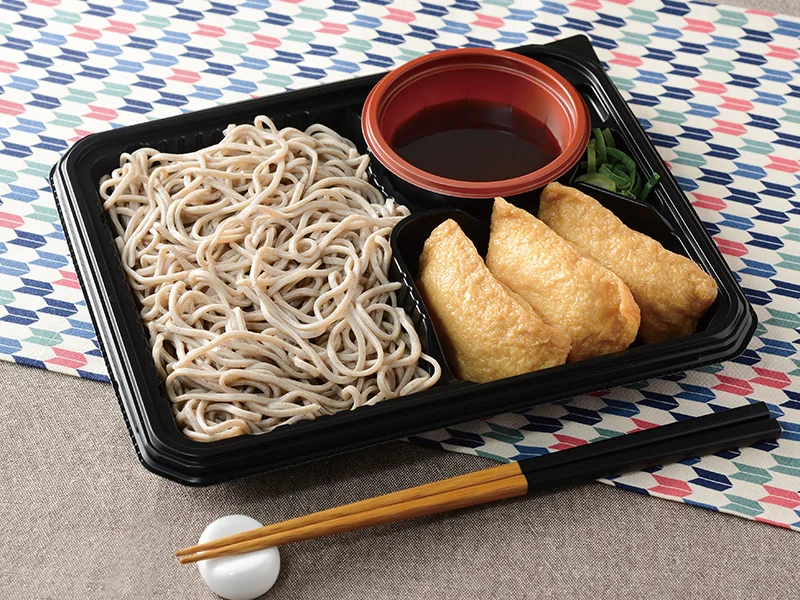 Soba and Inari Sushi Set