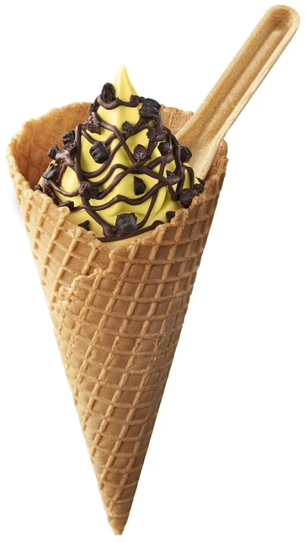 Gohoubi Soft - Choco Banana - Waffle Cone image