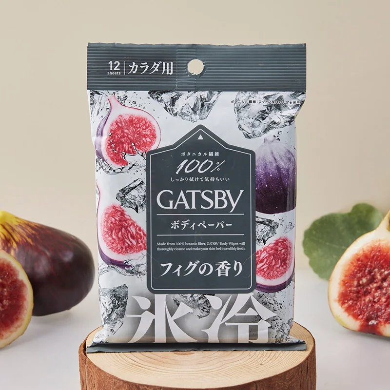 マンダム　GATSBY アイスボディペーパー　フィグの香り　12枚入