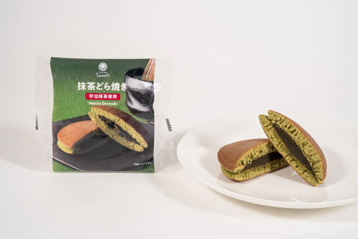 말차 도라야키 제품 이미지