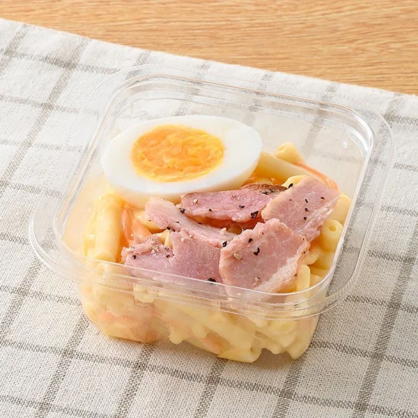 Carbonara-style Macaroni Salad with Egg and Bacon