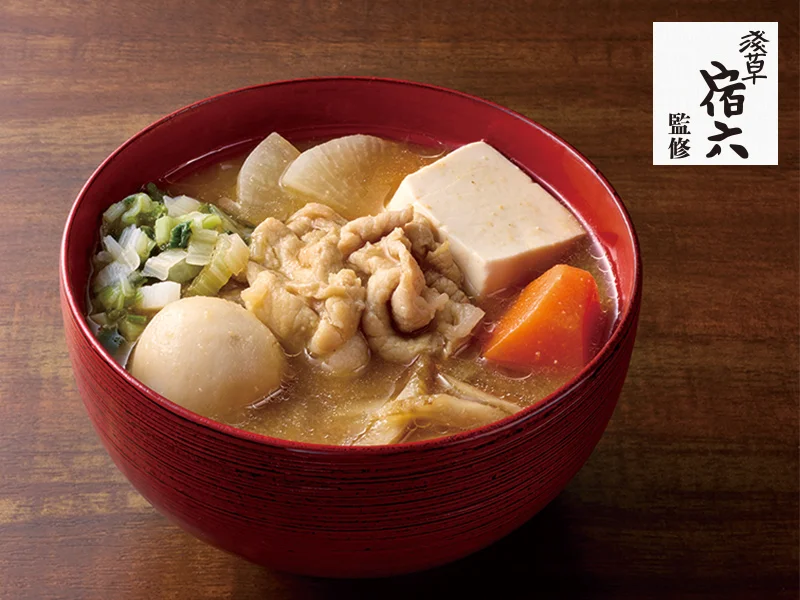 Specialty Pork Miso Soup supervised by Asakusa Yadoroku