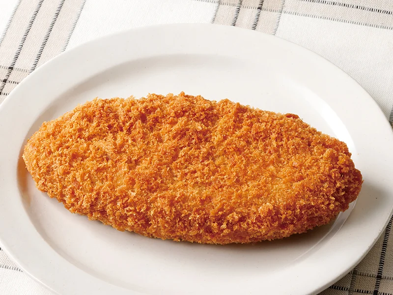 Mega Menchi-katsu with incredible volume and juicy meat