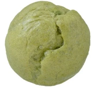 Chewy Matcha cream puff called Moko