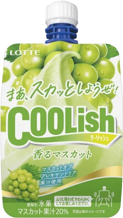 Lotte Coolish Muscat - Refreshing Fruit Flavor