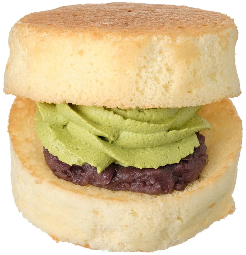 Cloud-like fluffy Matcha Dorayaki