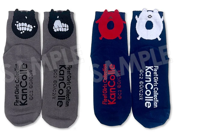 Ear-type Socks 2-pair Set