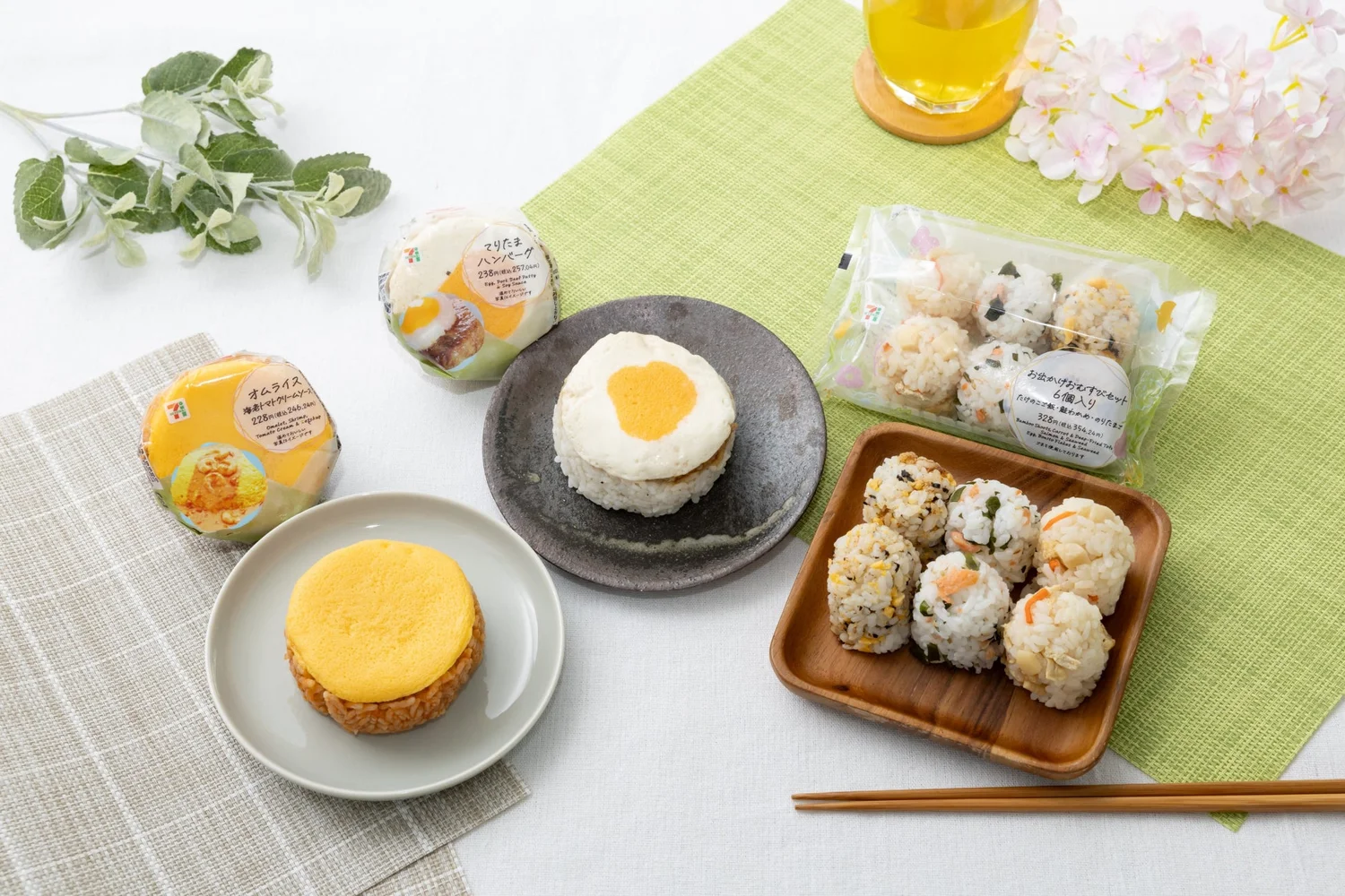 New onigiri lineup for Golden Week in Japan