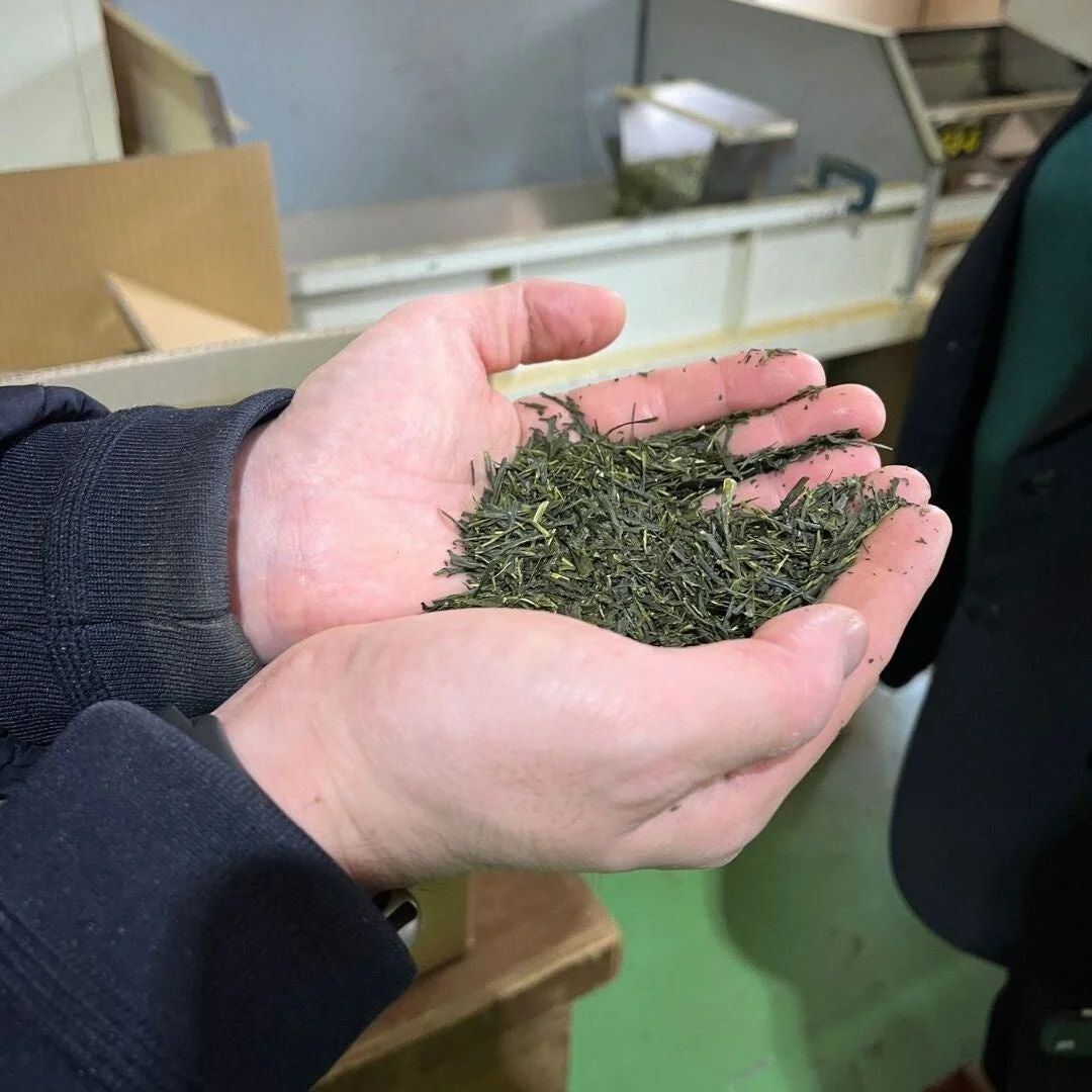 The traditional matcha production process