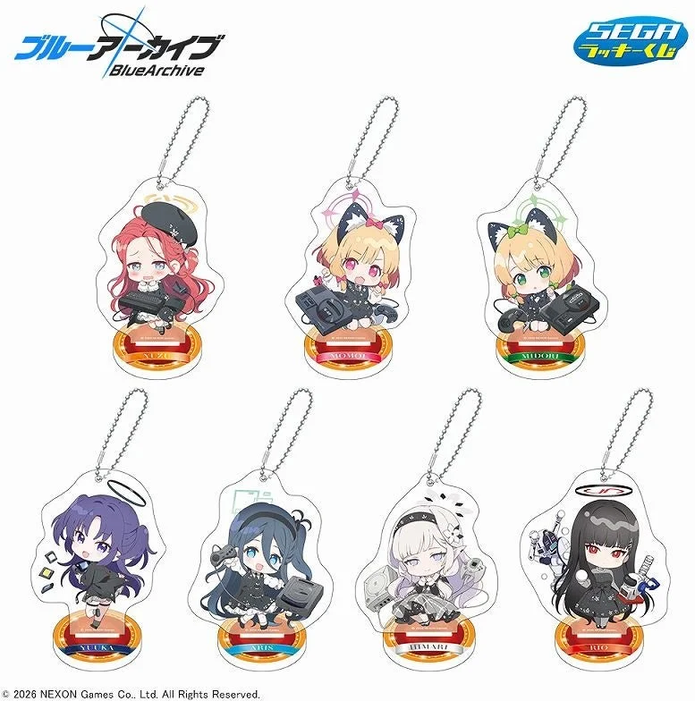 Blue Archive Acrylic Keychain Stand