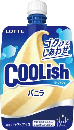 Lotte Coolish Vanilla - Drinkable Ice Cream