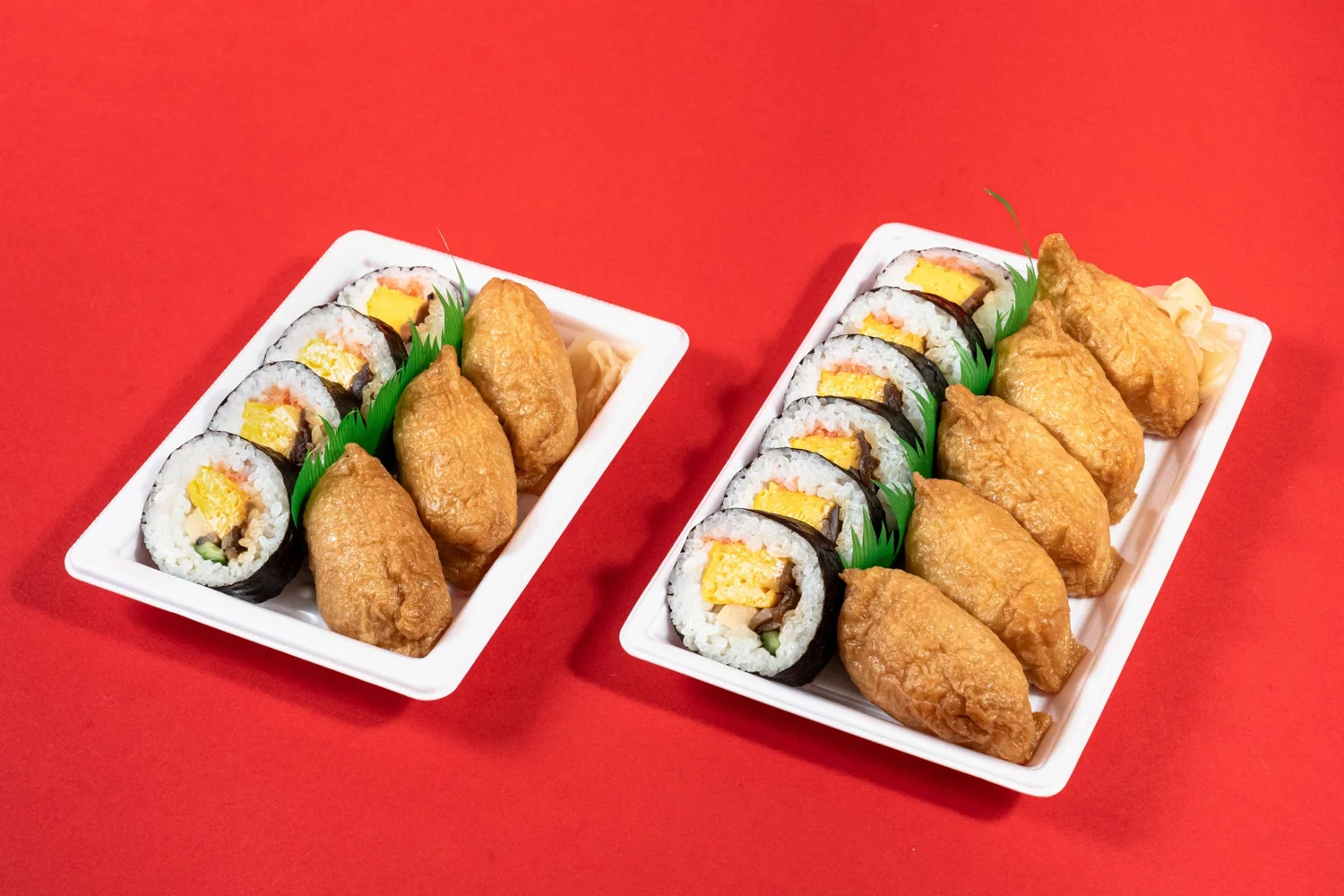 Sukeroku Sushi set with increased Inari and Maki rolls