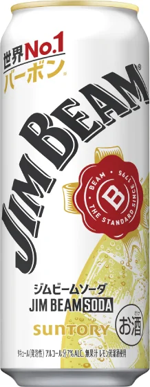 Jim Beam Soda 500ml can