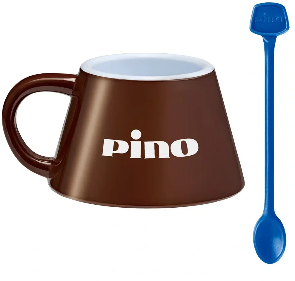 Pino Cup and Pick Shaped Stirrer Set