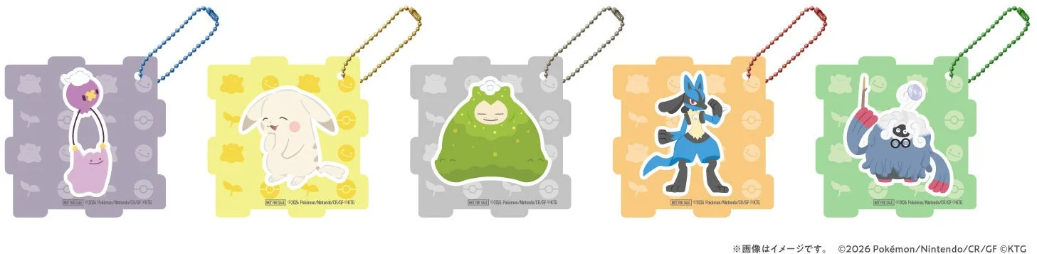 Acrylic Puzzle Keychains Wave 2