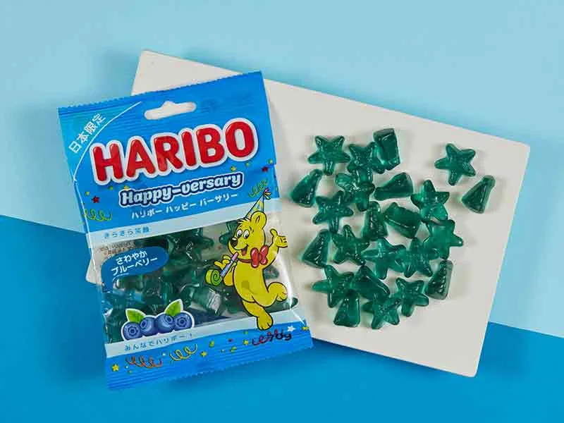 Blue Haribo Happy Anniversary