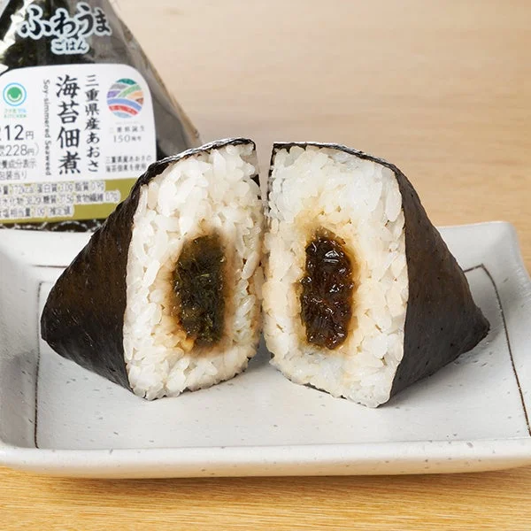 Rice Ball with Mie Aosa Seaweed Tsukudani