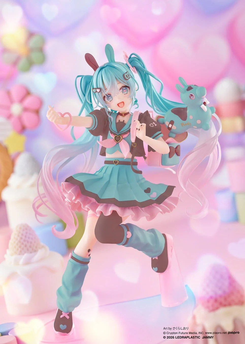 Special color version of the Hatsune Miku figure