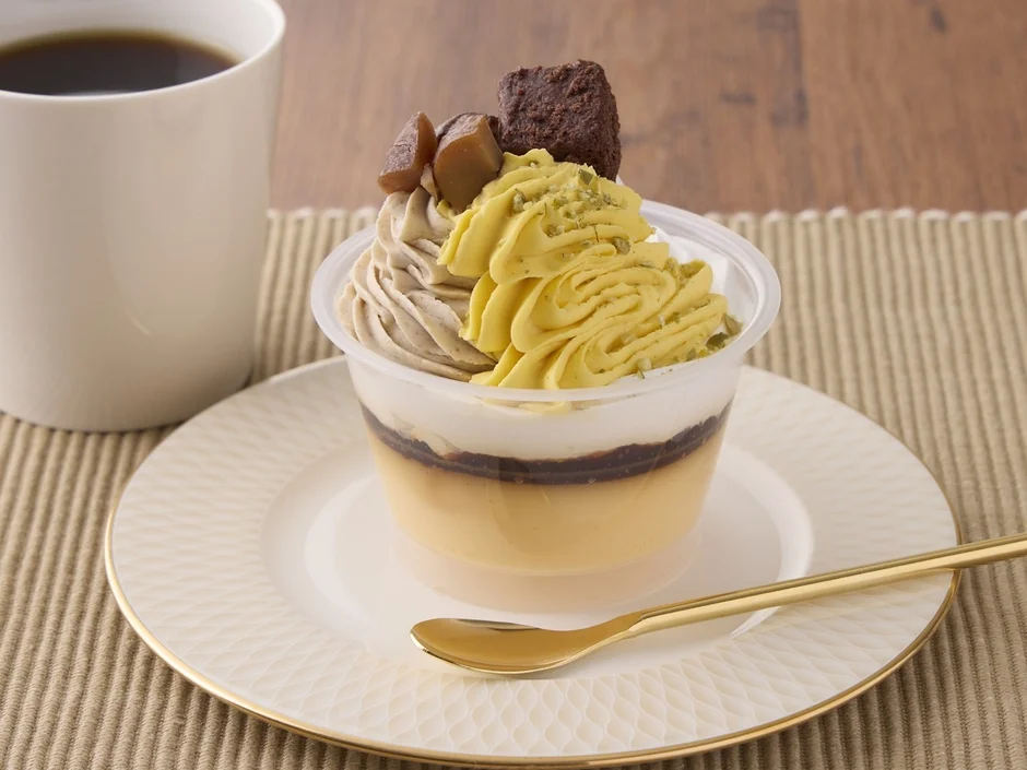 W Mont Blanc Pudding with 50% more chestnut cream image