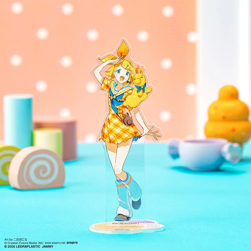 Acrylic stand of Kagamine Rin