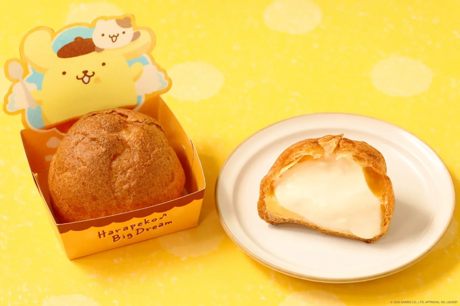 Pompompurin Cream Puff