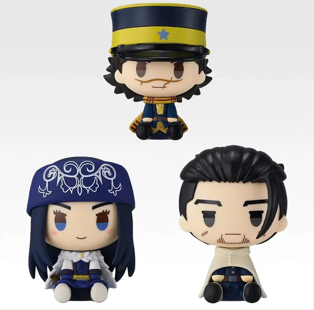 Chokonokko Mini Figures Sugimoto, Asirpa, Ogata