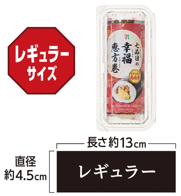 サイズイメージ レギュラーサイズ 直径約4.5cm×長さ約13cm