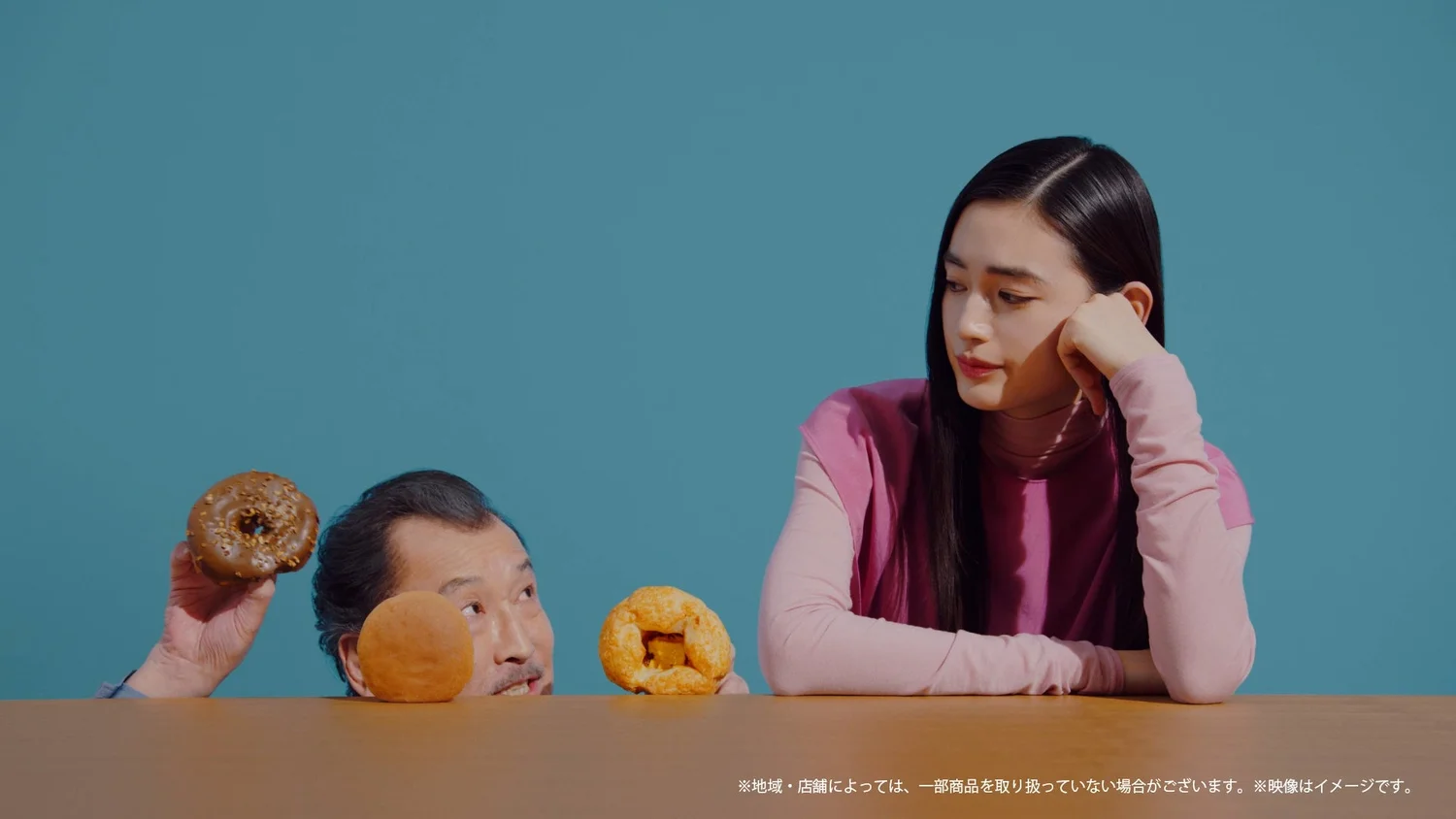 New TVCM scene featuring Kotaro Yoshida and Rika Yagi