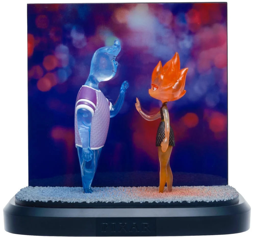 A beautiful figure representing a scene from the movie Elemental