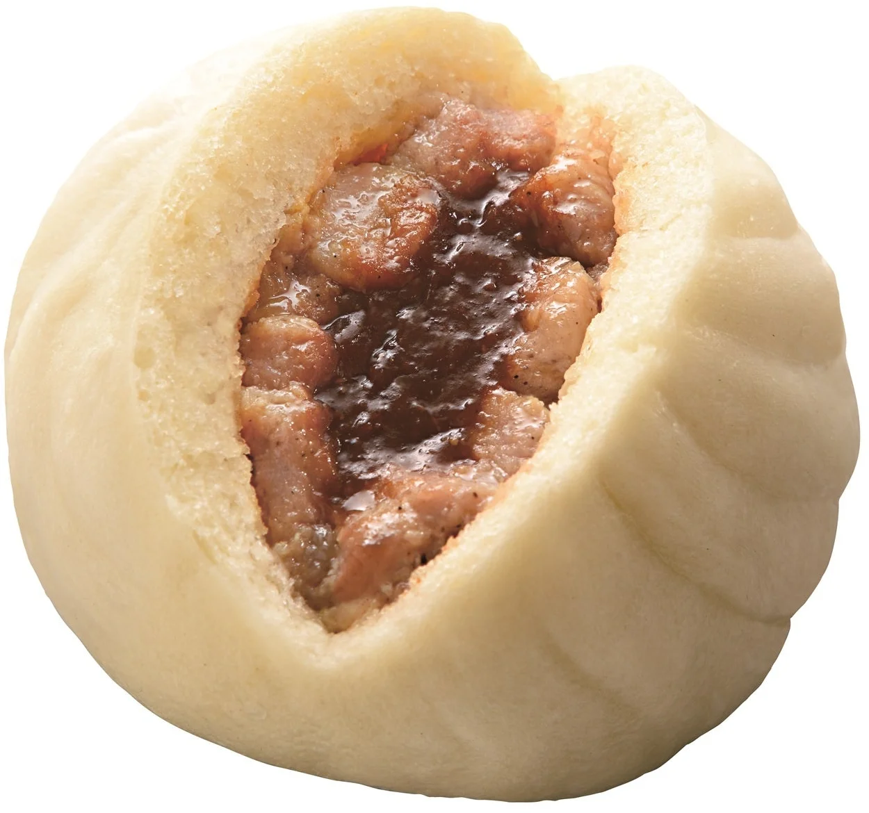 The new Spicy Miso flavor Black Pork Steamed Bun