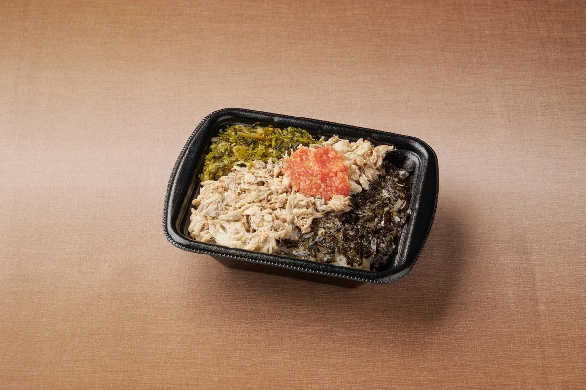 Grilled Mackerel and Spicy Cod Roe Rice