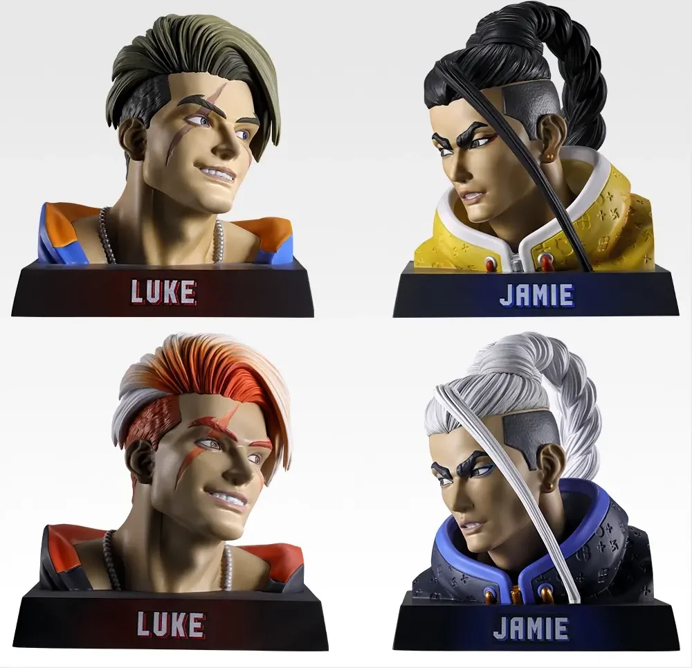 Street Fighter 6 Head Figures (Luke & Jamie)