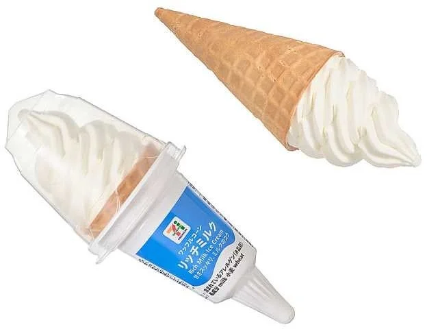 Standard ice cream items at 7-Eleven Japan