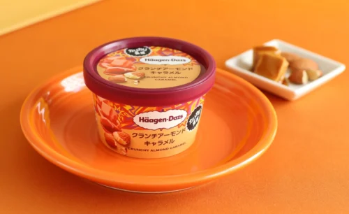 ハーゲンダッツから待望の新作！カリカリ食感と濃厚キャラメルが織りなす『クランチアーモンドキャラメル』が期間限定で登場