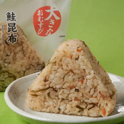 大きなおむすび 鮭昆布