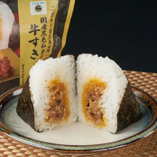 GOCHIMUSUBI Japanese Black Wagyu Beef Sukiyaki Onigiri