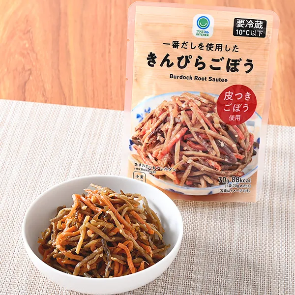 Kinpira Gobo made with Ichiban Dashi