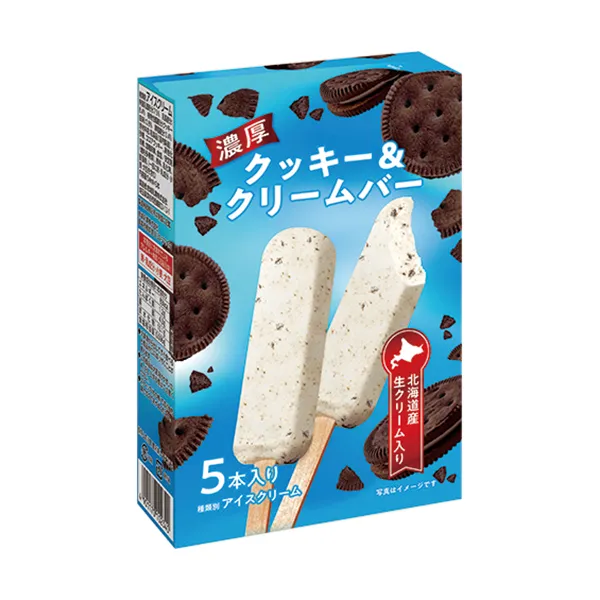 赤城 濃厚クッキー&クリームバー 5本入
