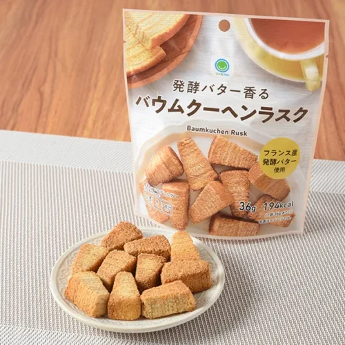 発酵バター香るバウムクーヘンラスク