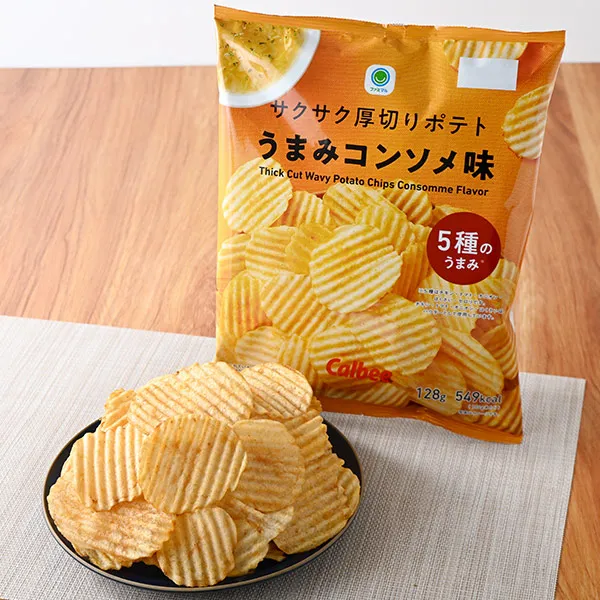 바삭바삭 두툼한 감자 감칠맛 콘소메맛 대용량