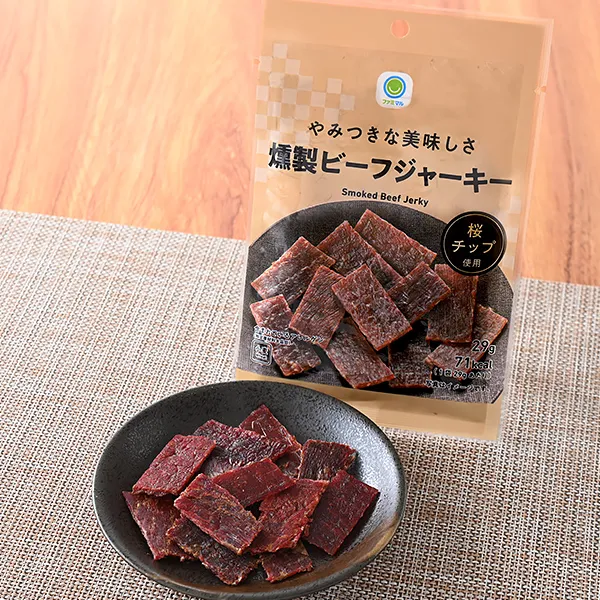 중독적인 맛 훈제 비프 육포