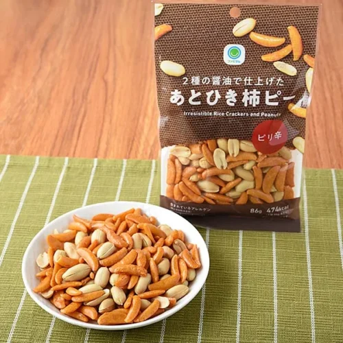두 종류의 간장으로 맛을 낸 카키피
