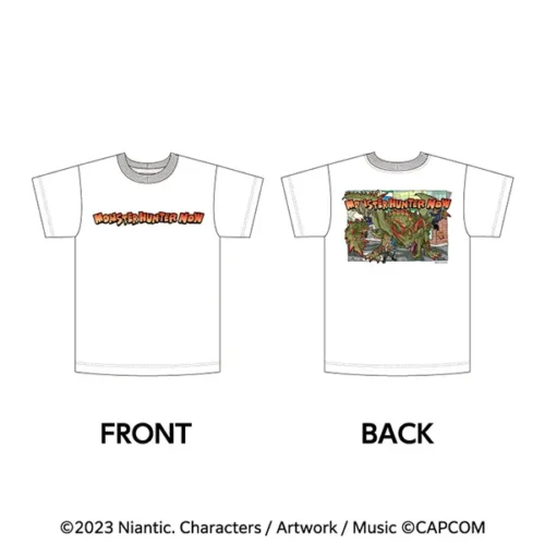 【ファミマオンライン限定】【タケウチリョースケ×モンスターハンターNow】オリジナルTシャツ エスピナス