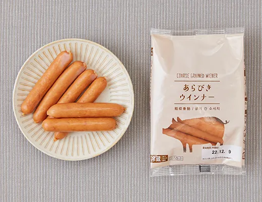 거칠게 다진 소시지