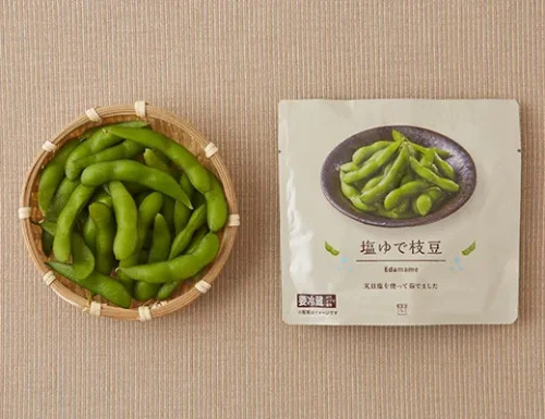 소금에 데친 풋콩