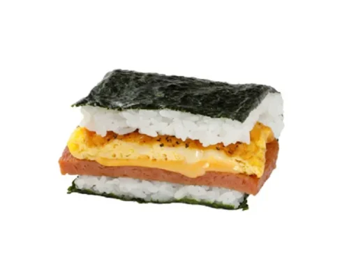 ポーク玉子おにぎり(ダブルチーズ)