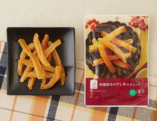 Organic Dried Sweet Potato Sticks