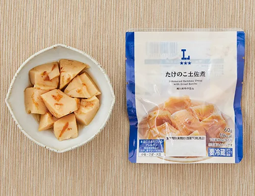 죽순 토사니(가쓰오부시 조림)