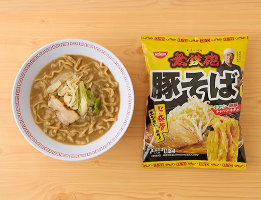 NISSIN FROZEN Muteppou Pork Soba